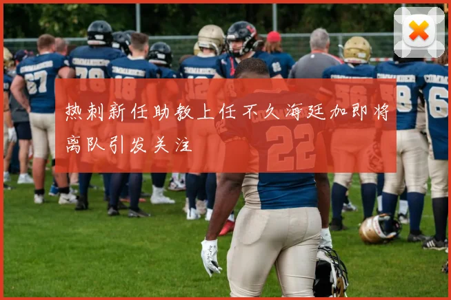 热刺新任助教上任不久海廷加即将离队引发关注
